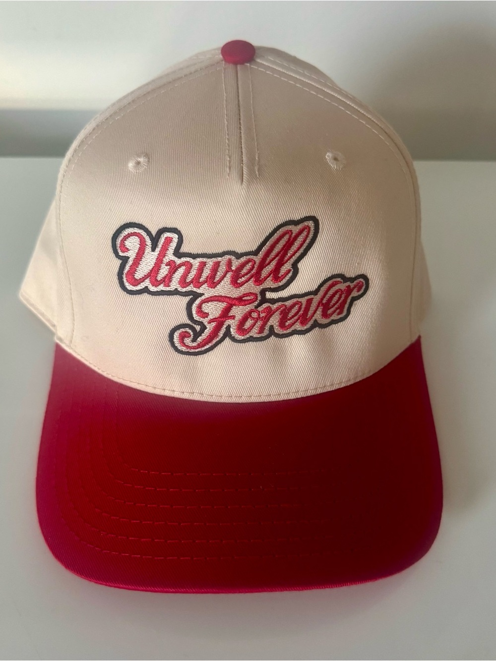 Unwell Forever by Alex Cooper Embroidered Baseball Cap